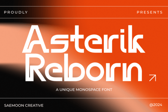 Asterik Reborn: A Modern Display Font for Editorial Design
