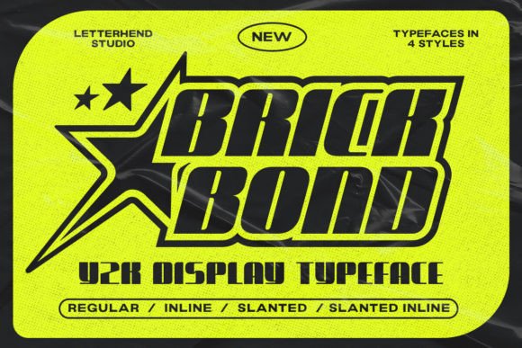 Brick Bond: A Display Font Built for Impact