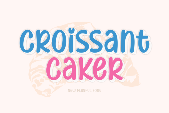 Croissant Caker: A Handwritten Font for Editorial Charm