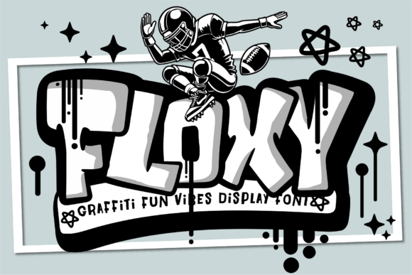 Floxy: A Playful Display Font for Small Business Branding
