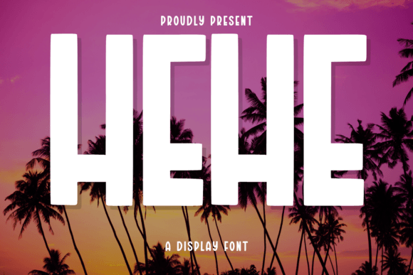 Hehe Font Review: A Bold Display Typeface for Small Business Branding