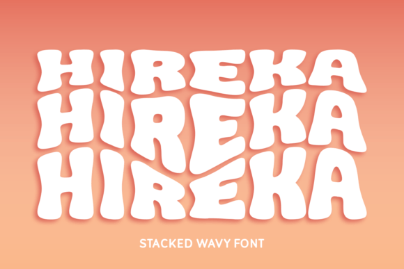 Hireka: A Wavy Display Font for Bold Web Headlines