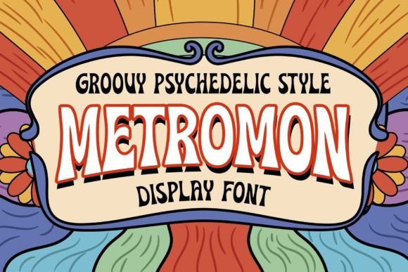 Metromon: A Vintage Display Font That Brings 80s Energy to Modern Web Design