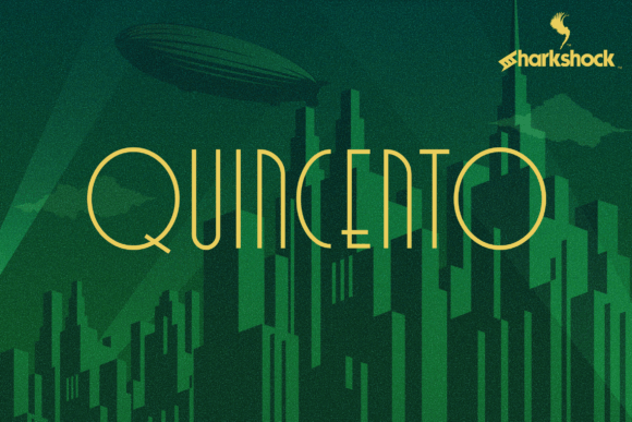 Quincento: A Display Font Built for Digital Design and Web Hierarchy