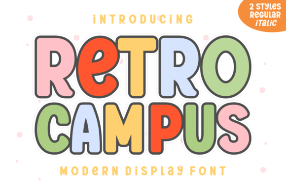 Retro Campus Brings Playful Energy to Editorial Design