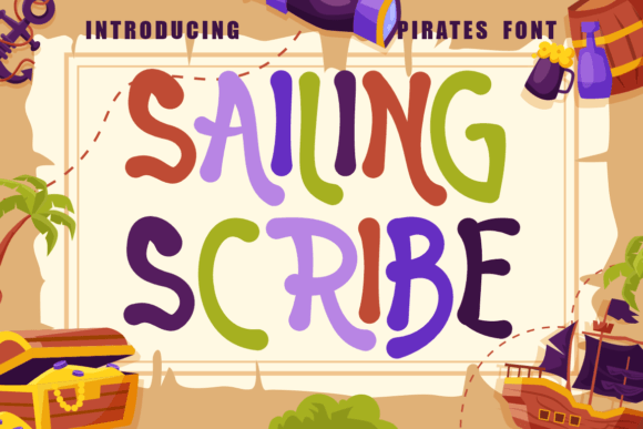 Sailing Scribe Brings Pirate Charm to Editorial Design