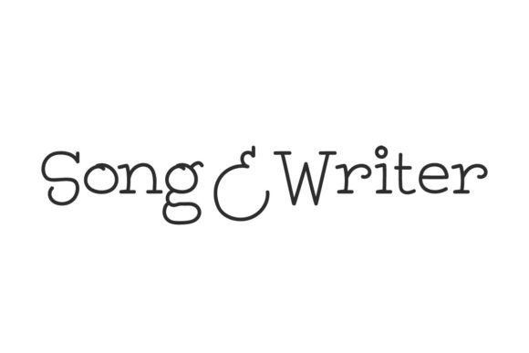 Song and Writer Font: A Designer’s Honest Take on This Typewriter-Inspired Display Typeface
