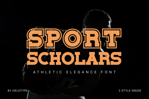 Sport Scholars: A Display Font for Editorial Projects That Need Energy