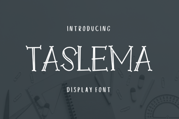 Taslema Is the Playful Display Font That Gave My Café Branding Project New Energy