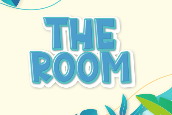 The Room Font: A Playful Display Typeface for Campaign Design