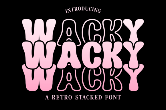 Wacky Display Font: A Joyful Addition to Editorial Design